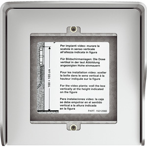 OBUDOWA NATYNKOWA Z DASZKIEM DO PANELI SFERA - 1 MODUŁ - ALUMINIUM - 350611 - LEGRAND