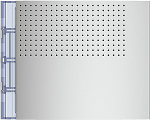PLAKIETKA MODUŁU FONICZNEGO PODSTAWOWEGO - BEZ PRZYCISKÓW - ALUMINIUM SFERA - 351001 - LEGRAND