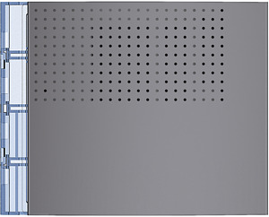 PLAKIETKA MODUŁU FONICZNEGO PODSTAWOWEGO - BEZ PRZYCISKÓW - STALOWOSZARA SFERA - 351003 - LEGRAND