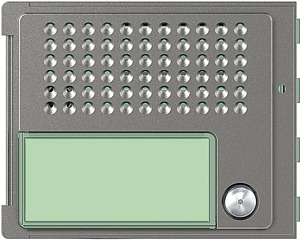 PLAKIETKA MODUŁU FONICZNEGO PODSTAWOWEGO - 1 PRZYCISK - SOLID SFERA - 351015 - LEGRAND