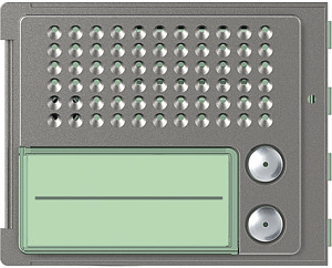 PLAKIETKA MODUŁU FONICZNEGO PODSTAWOWEGO - 2 PRZYCISKI - SOLID SFERA - 351025 - LEGRAND