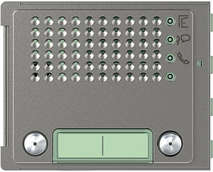 PLAKIETKA MODUŁU FONICZNEGO - 2X1 PRZYCISK - SOLID SFERA - 351145 - LEGRAND