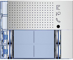 PLAKIETKA MODUŁU FONICZNEGO - 2X2 PRZYCISKI - ALUMINIUM SFERA - 351181 - LEGRAND
