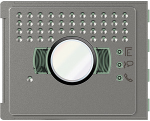PLAKIETKA MODUŁU FONICZNEGO Z KAMERĄ - BEZ PRZYCISKÓW - SOLID SFERA - 351205 - LEGRAND