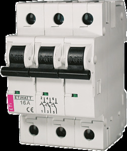 OGRANICZNIK MOCY 10A 3 POLOWY ETIMAT T - 002181060 - ETI
