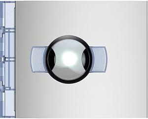 PLAKIETKA MODUŁU Z KAMERĄ SZEROKOKĄTNĄ NOC/DZIEŃ - ALUMINIUM SFERA - 352401 - LEGRAND