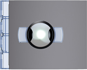PLAKIETKA MODUŁU Z KAMERĄ SZEROKOKĄTNĄ NOC/DZIEŃ - STALOWOSZARA SFERA - 352403 - LEGRAND