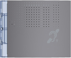 PLAKIETKA MODUŁU TELELOOP - STALOWOSZARA SFERA - 352703 - LEGRAND