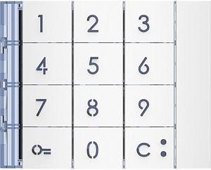 PLAKIETKA MODUŁU KLAWIATURY - BIAŁA SFERA - 353002 - LEGRAND