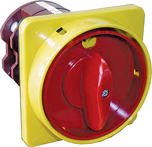 ŁĄCZNIK KRZYWKOWY 25A 4 BIEGUNY PRZEŁĄCZNIK BEZPIECZEŃSTWA 0-1 Z BLOKADĄ W POZYCJI 0 CS 25 92 U LK - 004773074 - ETI