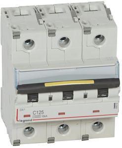 WYŁĄCZNIK NADPRĄDOWY C 125A 3-POLOWY SERII DX3 S 313 - 409282 - LEGRAND
