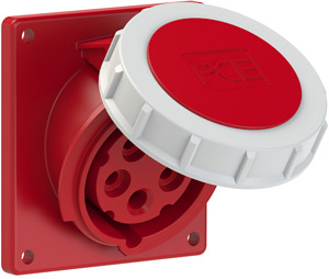 GNIAZDO 16A 5P TABLICOWE SKOŚNE IP67  - 4152-6 - PCE