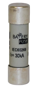 WKŁADKA BEZPIECZNIKOWA 10A CH10X38 550VDC CYLINDRYCZNA  - 002626010 - ETI