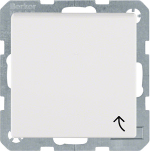 GNIAZDO SCHUKO Z POKRYWĄ BIAŁY S.1/B.3/B.7  - 47511909 - HAGER - BERKER