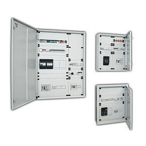 OBUDOWA NATYNKOWA PUSTA, IP41, KL. I RAL7035 (800X800X160) 4XN160 3-5  - 001101407 - ETI