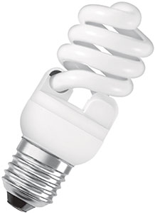 ŚWIETLÓWKA KOMPAKTOWA E27 15W/840 DULUX PRO MINI TWIST EEL=A  - 4052899913240 - LEDVANCE ( OSRAM)