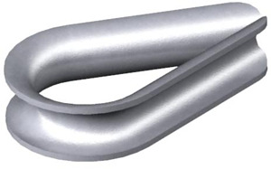 SERCÓWKA DO LINEK 4 MM CYNKOWANE GALWANICZNIE 946 4 G - 5301041 - OBO