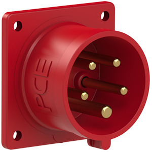WTYCZKA 16A 380V 3P+Z+N TABLICOWA IP44 - 615-6 - PCE