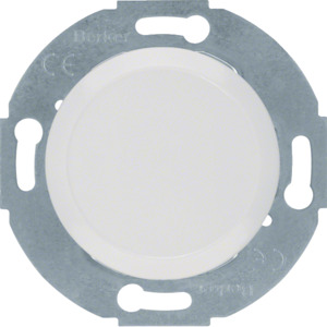 ZAŚLEPKA Z ELEMENTEM CENTRALNYM BIAŁY SERIE1930/GLAS - 67100920 - HAGER - BERKER