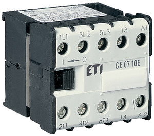 STYCZNIK SILNIKOWY-MINI CE07.01-230V-50/60HZ  - 004641013 - ETI