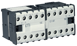 STYCZNIKI MINI Z BLOKADĄ MECHANICZNĄ CEI07.01-230V-50/60HZ  - 004641613 - ETI