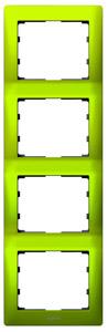 RAMKA POCZWÓRNA PIONOWA MAGIC GREEN SISTENA LIFE - 771928 - LEGRAND
