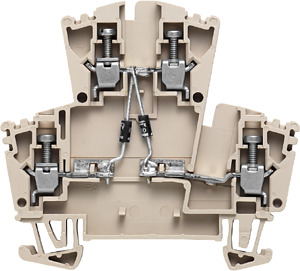ZŁĄCZA 2-PIĘTROWA Z DIODAMI WDK 2.5 2D 1.A  - 8014670000 - WEIDMULLER