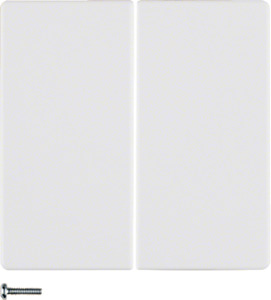 PRZYCISK POCZWÓRNY DO ŚCIEMNIACZA PRZYCISKOWEGO QUICKLINK BIAŁY Q.1/Q.3 KNX RF  - 85648129 - HAGER - BERKER