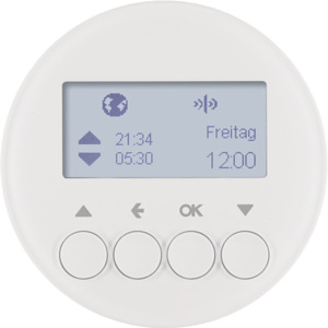 ŻALUZJOWY ŁĄCZNIK CZASOWY QUICKLINK BIAŁY POŁYSK R.1/R.3 KNX RF  - 85745139 - HAGER - BERKER