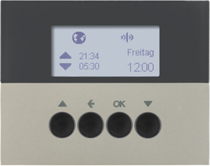ŻALUZJOWY ŁĄCZNIK CZASOWY QUICKLINK STAL LAKIEROWANY K.5 KNX RF  - 85745173 - HAGER - BERKER