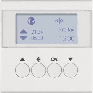 ŻALUZJOWY ŁĄCZNIK CZASOWY QUICKLINK BIAŁY MAT S.1/B.3/B.7 KNX RF  - 85745188 - HAGER - BERKER