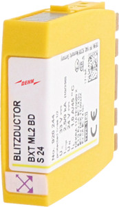 MODUŁ DO OGRANICZNIKA PRZEPIĘĆ BLITZDUCTOR XT, DO PROFIBUS-PA, K-BUS, OCHRONA 1 PARY. - 920244 - DEHN