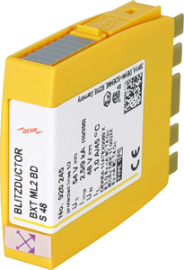 MODUŁ DO OCHRONNIKA P-PRZEPIĘCIOWEGO BLITZDUCTOR XT BXT ML2 BD S 48 - 920245 - DEHN