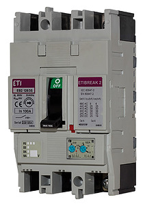 WYŁĄCZNIK MOCY 100A 4 POLOWY 25KA EB2 125/4L 100A 4P  - 004671031 - ETI