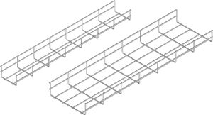 Korytko siatkowe zgrzewane z drutu galwanicznego KSG400H60/3 - 960260 - BAKS