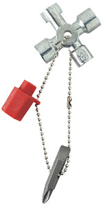 KLUCZ KRZYŻOWY UNIWERSALNY CROSS-KEY UNIVERSAL S  - 9918140000 - WEIDMULLER
