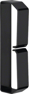 KLAMRA DO PRZEWODÓW 40X120 CZARNA BA6 - B401203 - HAGER - BERKER