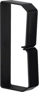 KLAMRA DO PRZEWODÓW 60X120 CZARNA BA6 - B601203 - HAGER - BERKER