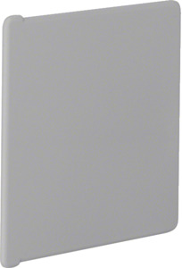 KOŃCÓWKA DO KANAŁÓW 80X80 SZARA BA6 - B8008047030 - HAGER - BERKER