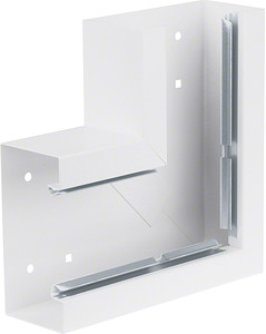 KĄT PŁASKI 65X130 STAL BIAŁY BRS - BRS6513059010 - HAGER - BERKER
