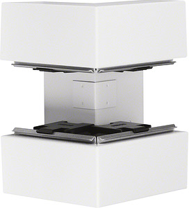 KĄT ZEWNĘTRZNY 65X210 STAL BIAŁY BRS - BRS6521039010 - HAGER - BERKER