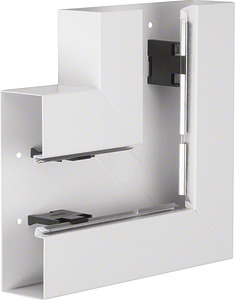 KĄT PŁASKI 65X210 STAL BIAŁY BRS - BRS6521059010 - HAGER - BERKER