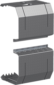 ŁĄCZNIK PODSTAWY 65X210MM UNIVERS NHC BRS - BRS652109 - HAGER - BERKER
