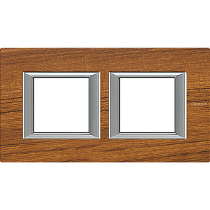 RAMKA PROSTOKĄTNA POZIOMA 2X2 MODUŁY TEAK AXOLUTE - HA4802M2HLTK - LEGRAND