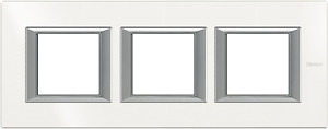 RAMKA PROTOKĄTNA POZIOMA 3X2 MODUŁY AXOLUTE WHITE AXOLUTE - HA4802M3HHD - LEGRAND