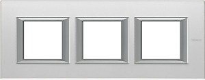 RAMKA PROTOKĄTNA POZIOMA 3X2 MODUŁY MIRROR GLASS AXOLUTE - HA4802M3HVSA - LEGRAND