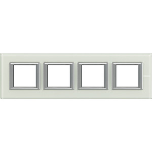 RAMKA PROTOKĄTNA POZIOMA 4X2 MODUŁY WHICE AXOLUTE - HA4802M4HVSW - LEGRAND