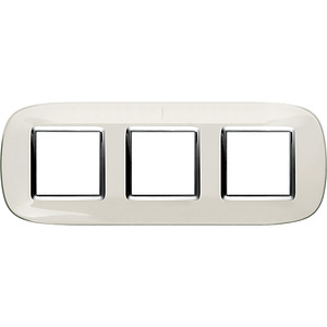 RAMKA OWALNA 3X2 MODUŁY LIQUID WHITE AXOLUTE - HB4802/3DB - LEGRAND