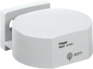 ODBIORNIK RADIOWY DCF77 DO SYNCHRONIZACJI ZEGARÓW EG103/EG401/EG471. - EG001 - HAGER - BERKER