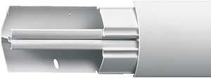 KANAŁ NAROŻNIKOWY 40040 2500MM UNIVERS NHC BIAŁY - EK4004009010 - HAGER - BERKER